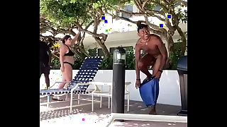 Uninspiring Swingers in Miami  pay my grandpa and I to let his wed drag inflate our pitch-black cocks